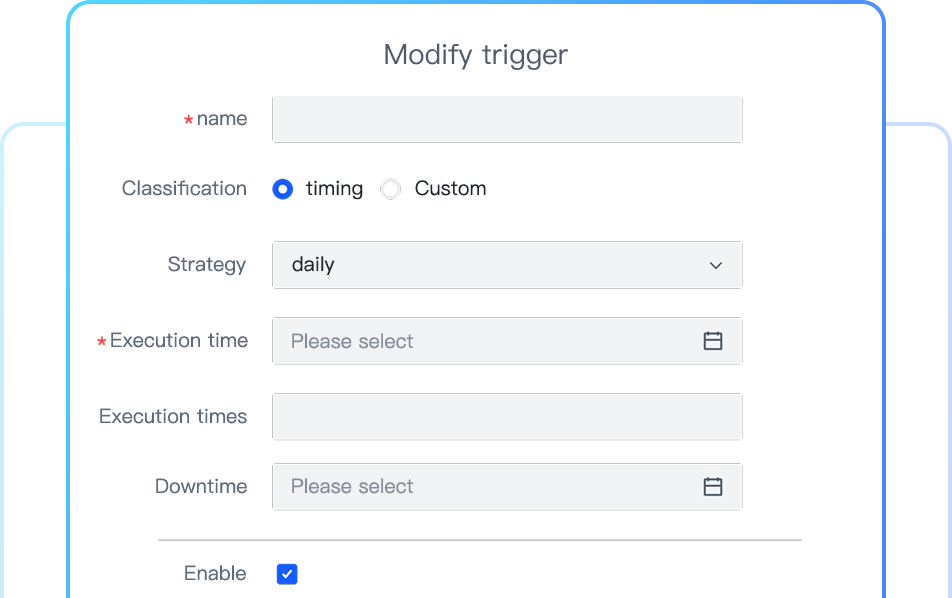 Triggers and Business Flows